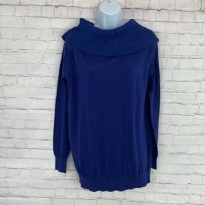 New Michael  Michael Kors cowl knit sweater size large